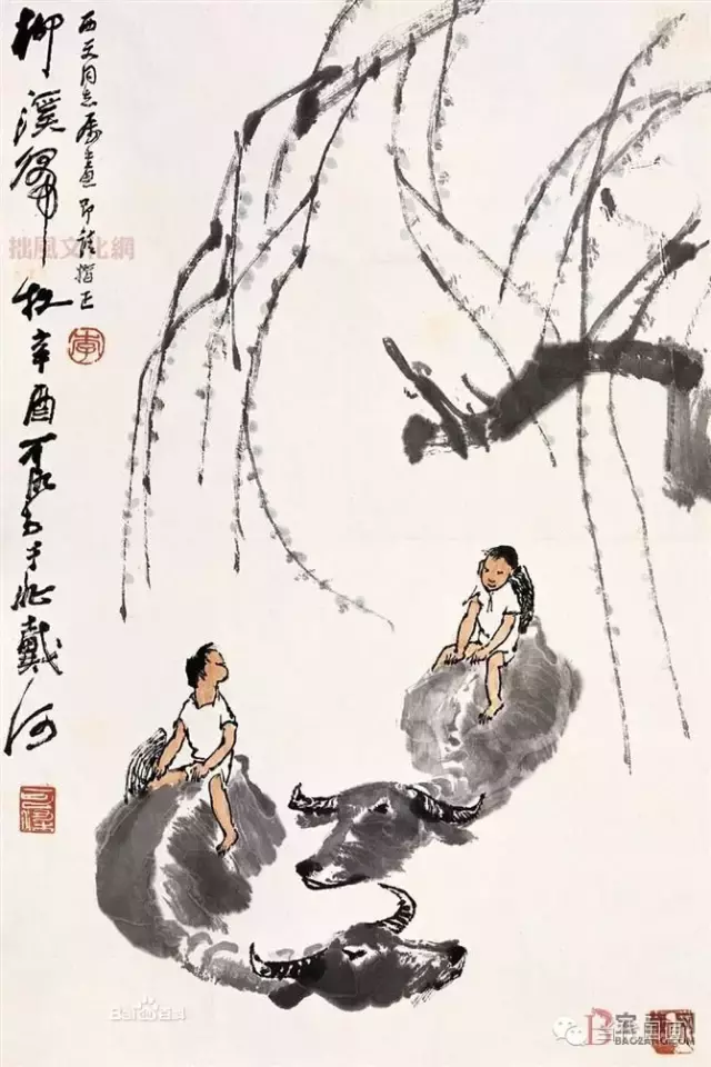 李可染一生創(chuàng)作作品1000件，市場拍了8000件，90%是假的